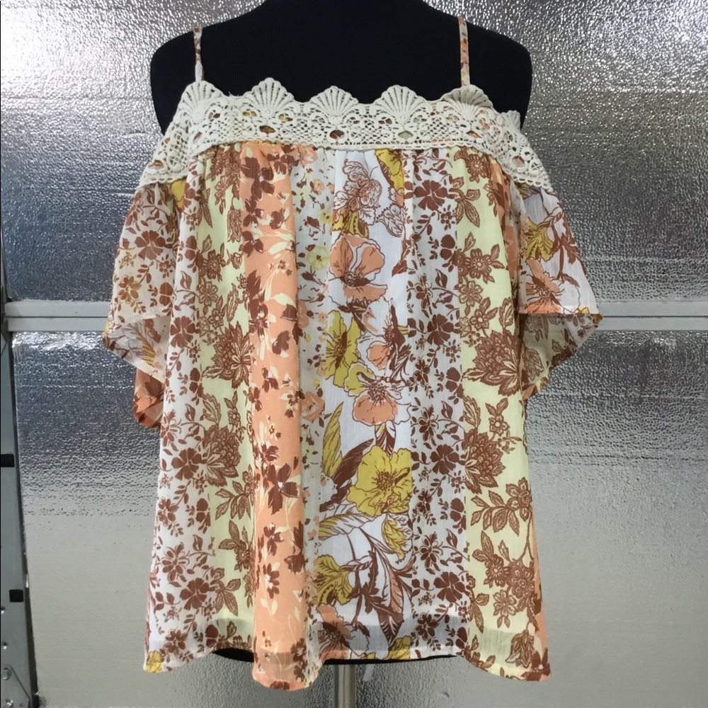 Miss Me off the shoulder top.